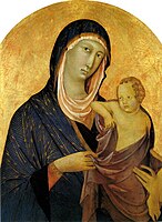 Сенья ді Бонавентура. «Богородиця з немовлям», перша половина XIV ст.