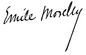 Signature de Émile Moselly