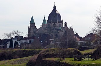 Cimborrio de la Iglesia de San Lamberto (Maastricht), casi una cúpula tradicional