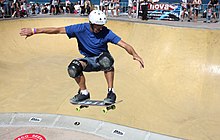 Skate boarder performing a trick.JPG