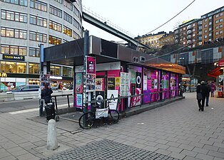 Nedgången till Gallerian, 2014.