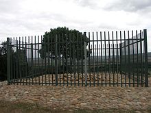 Sarah Baartman's grave, on a hill overlooking Hankey in the Gamtoos River Valley, Eastern Cape, South Africa South Africa-Hankey-Sarah Baartmans grave.jpg