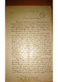 Писмо от Велибор Драгашевич до генералния сръбски консул в Скопие с предложение за отваряне на сръбска книжарница в града, 4 февруари 1910 г.