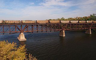 <span class="mw-page-title-main">St. Cloud Rail Bridge</span> Bridge across the Mississippi River in St. Cloud, Minnesota