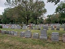 A view of the cemetery St. John Cemetery, Queens, NY 20200927 145618.jpg