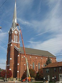 Saint Mary of the Annunciation Church, Scioto County Deanery St. Mary's Catholic Church in Portsmouth.jpg