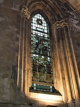 Stained glass window on the north wall at Southwark Cathedral - geograph.org.uk - 1257997.jpg