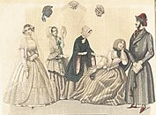 Stockholms mode-journal- Tidskrift för den eleganta werlden 1848, illustration nr 13