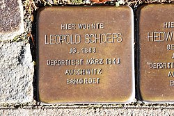 Stolperstein für Leopold Schoeps