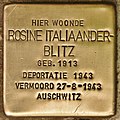 Stolperstein für Rosine Italiaander-Blitz (Amsterdam).jpg
