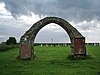 Каменна арка, църквата 