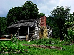 Mary Conrad Cabin at Jackson's Mill, 2007 Stonewall Jackson boyhoodhome.jpg