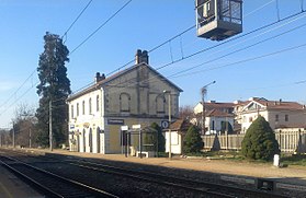 A Strambino station cikk illusztráló képe