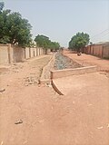 Thumbnail for File:Street with drainage in Daura.jpg