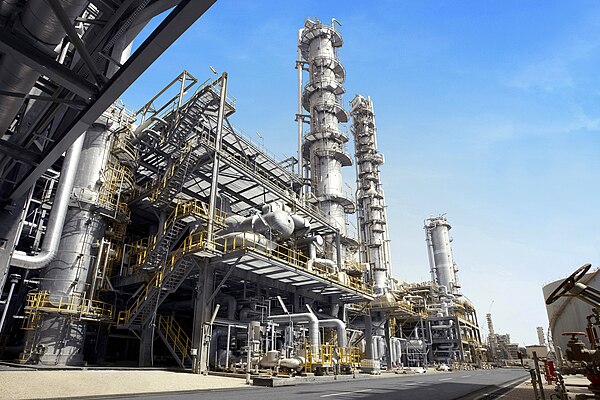 Petrochemical plant in Saudi Arabia