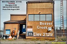 Terminal, Beaver Creek aeroporti, Yukon -2.jpg