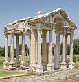 * Nomination Tetrapylon in Aphrodisias, in modern-day Turkey. --Kadellar 20:29, 23 January 2012 (UTC) * Promotion Good quality. --Selbymay 06:17, 24 January 2012 (UTC)