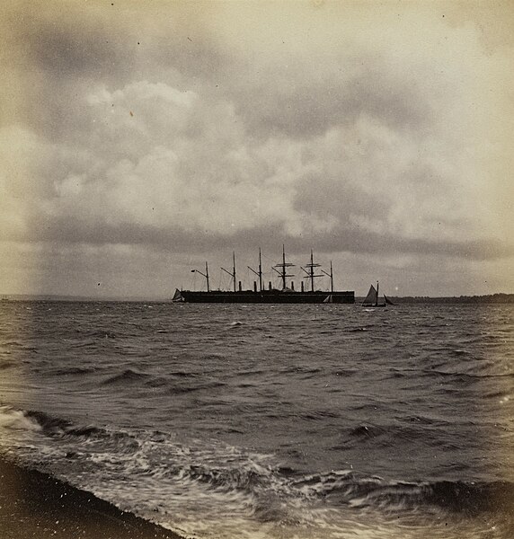 File:The "Great Eastern" in Southampton Water Jun 1860 - RCIN 709614-1504619301.jpg