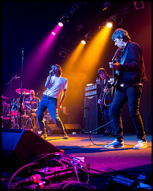 The Charlatans live at The Powerstation, Auckland, New Zealand, 2018