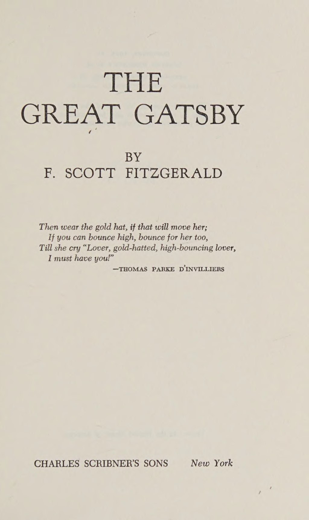 Page:The Great Gatsby - Fitzgerald - 1925.djvu/7 - Wikisource, free online