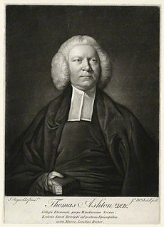 Thomas Ashton (divine) English cleric