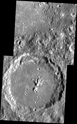 <span class="mw-page-title-main">Thoreau (crater)</span> Crater on Mercury