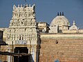 Thiruvellarai Temple, innner gopuram and vimaanam