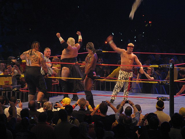 Grand Master Sexay and Rikishi against Orlando Jordan and Umaga in Australia, 2009