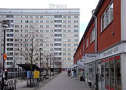 Trångsunds centrum.