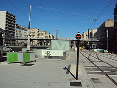 Nouvel accès à la station Porte de Vincennes.