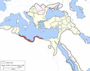Tripolitanian Eyalet vuonna 1609.