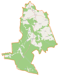 Mapa lokalizacyjna gminy Trzebielino