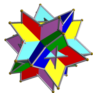 Compound of six tetrahedra Polyhedral compound