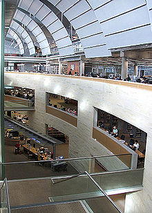 Interior of the Central Library University of Otago New Library (inside).jpg