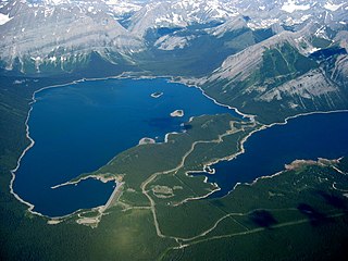 <span class="mw-page-title-main">Upper Kananaskis Lake</span> Reservoir in Kananaskis, Alberta