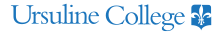 Ursuline College logo blue.svg