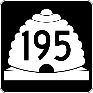 <span class="mw-page-title-main">Utah State Route 195 (1947–2007)</span> Former state highway in Utah, United States