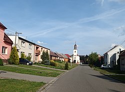 Skyline of Vážany