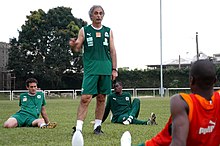 Vahid Halilhodžić avec la sélection ivoirienne.
