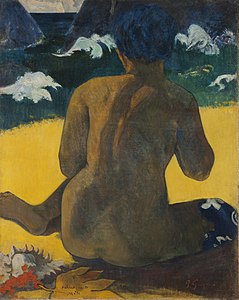 Vahine no te miti (Femme a la mer), 1892, de Paul Gauguin.