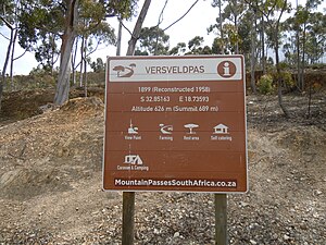 Versfeldpas Tourist Information sign.jpg