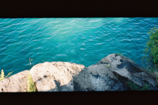 Te Poporo / Bulli Point Diving location in Lake Taupō, New Zealand.