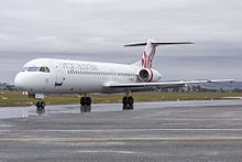 Fokker 100 der Virgin Australia Regional Airlines