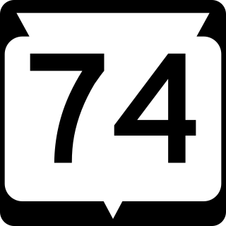 <span class="mw-page-title-main">Wisconsin Highway 74</span>