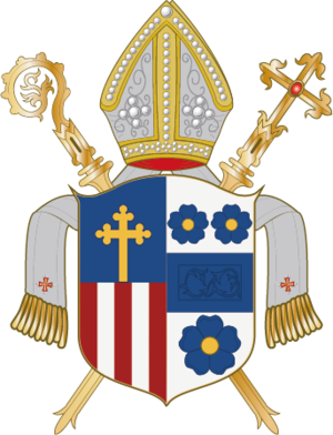 Coat of arms of the Diocese of dylan chaisson