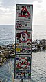 * Nomination Warning signs covered in graffiti, Riomaggiore, Cinque Terre, Liguria, Italy --Tagooty 03:02, 8 November 2023 (UTC) * Promotion  Support Good quality. --XRay 04:24, 8 November 2023 (UTC)