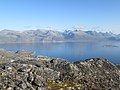 Water view Tasermiut Fjord Quassik Peak near Nanortalik Greenland.jpg