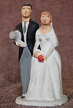 Thumbnail for Wedding cake topper