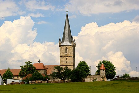 Wehrkirche aus Hannberg