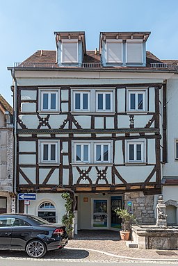 Weikersheim, Am Gänsturm 1, Wohnhaus-20160827-004